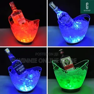 8L Led Ice Bucket(Rechargeable)