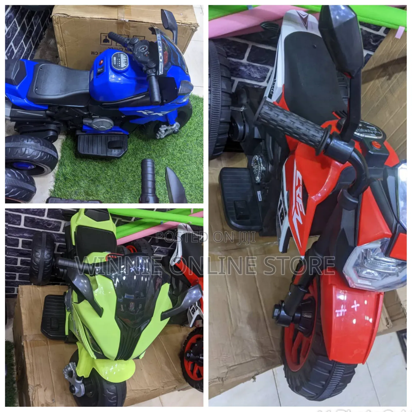 Kids 3wheels Bike ( Rechargeable)