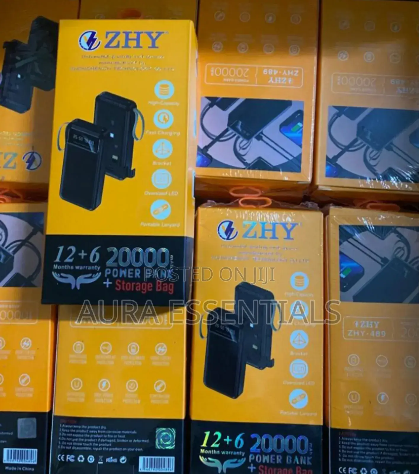 ZHY Powerbank 20000mah