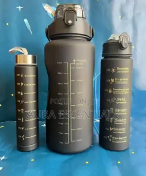 3pcs Portable Water Bottle Set