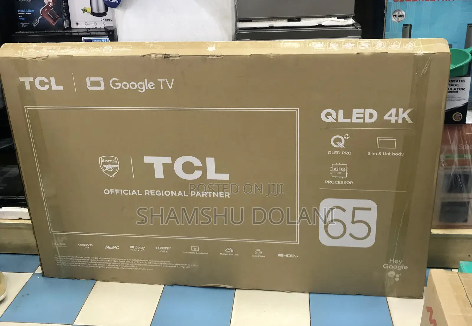 TCL 65”Qled Television