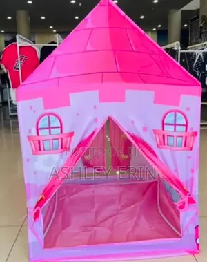 Photo - Indoor and Outdoor Kids Play Tent House -Pink