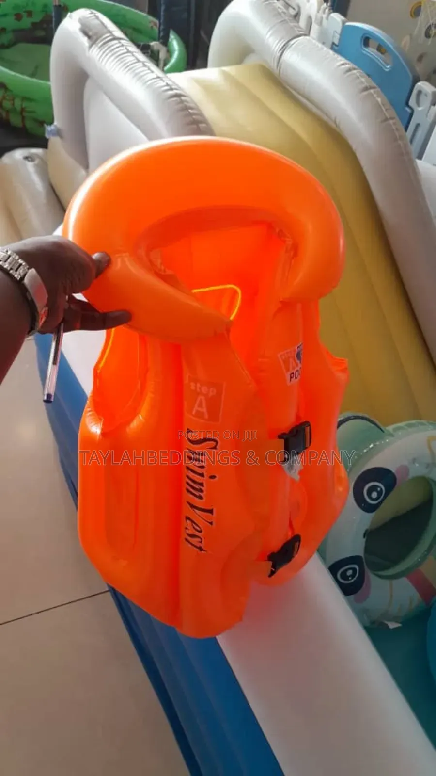 Kids Swimming Life Vest Jackets Floater - Orange
