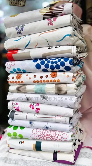 King Size Pure Cotton Bedsheets With Four Pillowcases
