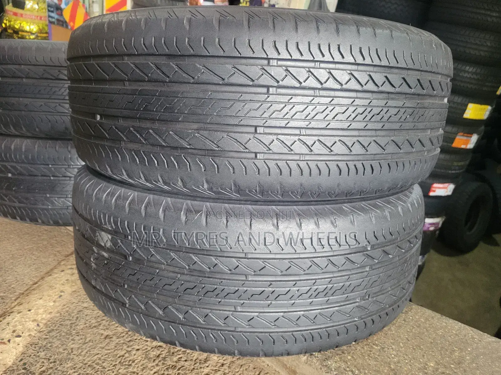 235 55 R18 Bridgestone the Commander of All Types. Japan.