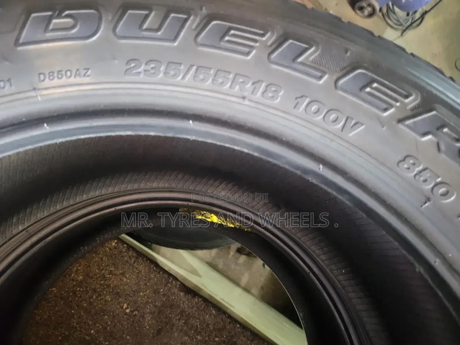 235 55 R18 Bridgestone the Commander of All Types. Japan.