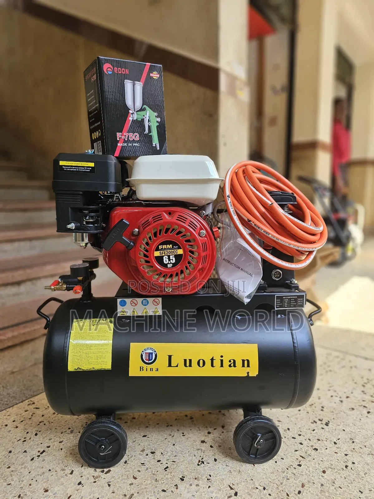 Air Compressor Set With Accessories (Gasoline)