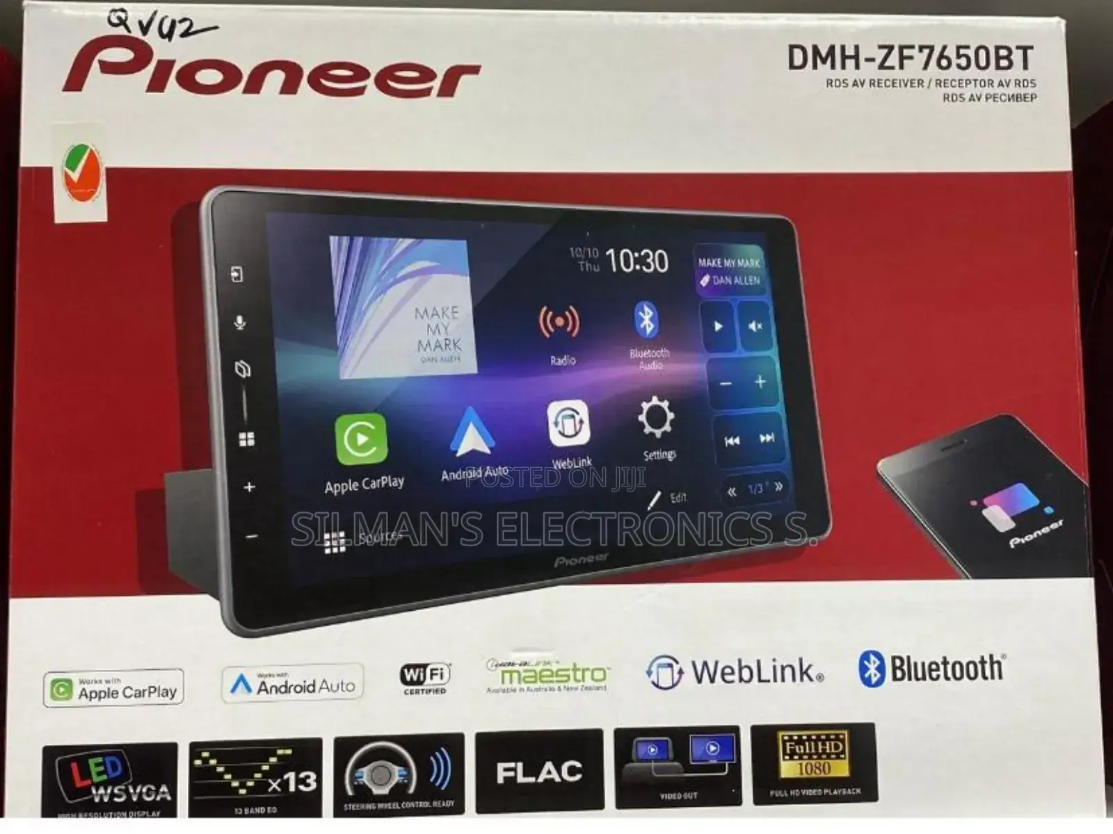 Pioneer DMH-Zf7650bt Car Radio