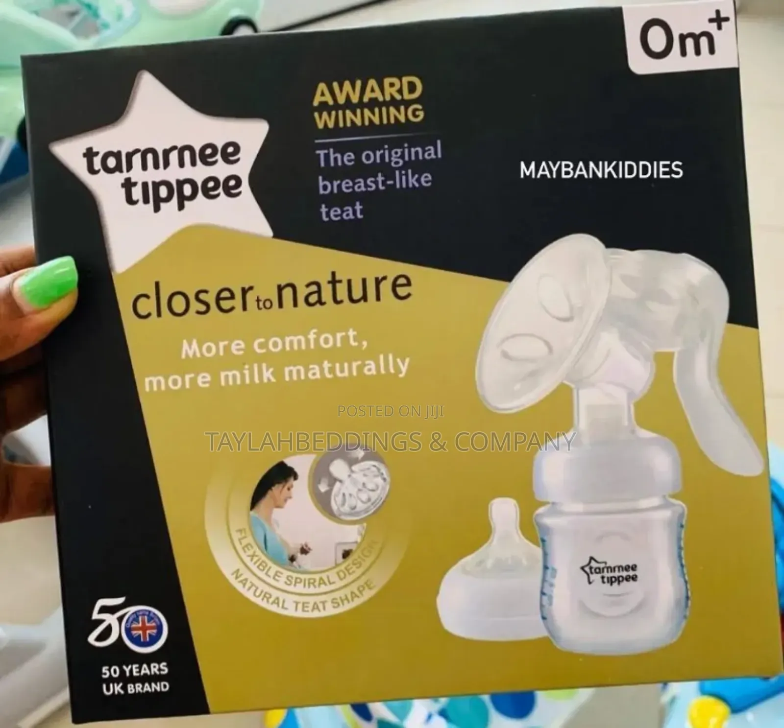UK NO.1 Brand Nature Tommee Tippee Manual Breast Pump