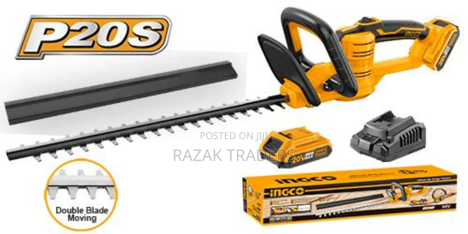 Cordless Hedge Trimmer 20V