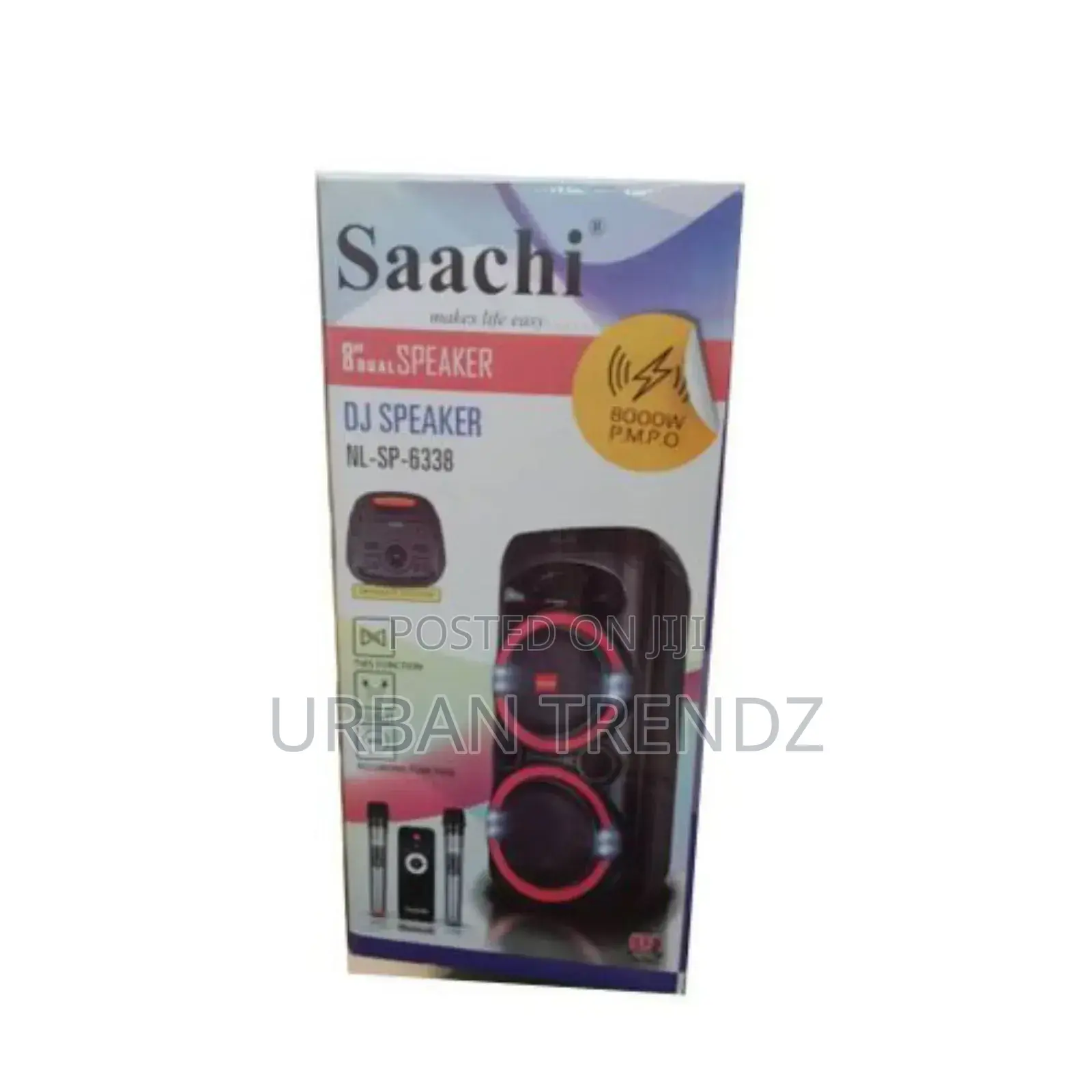 Party Speaker With Microphones Remote Control and Recording