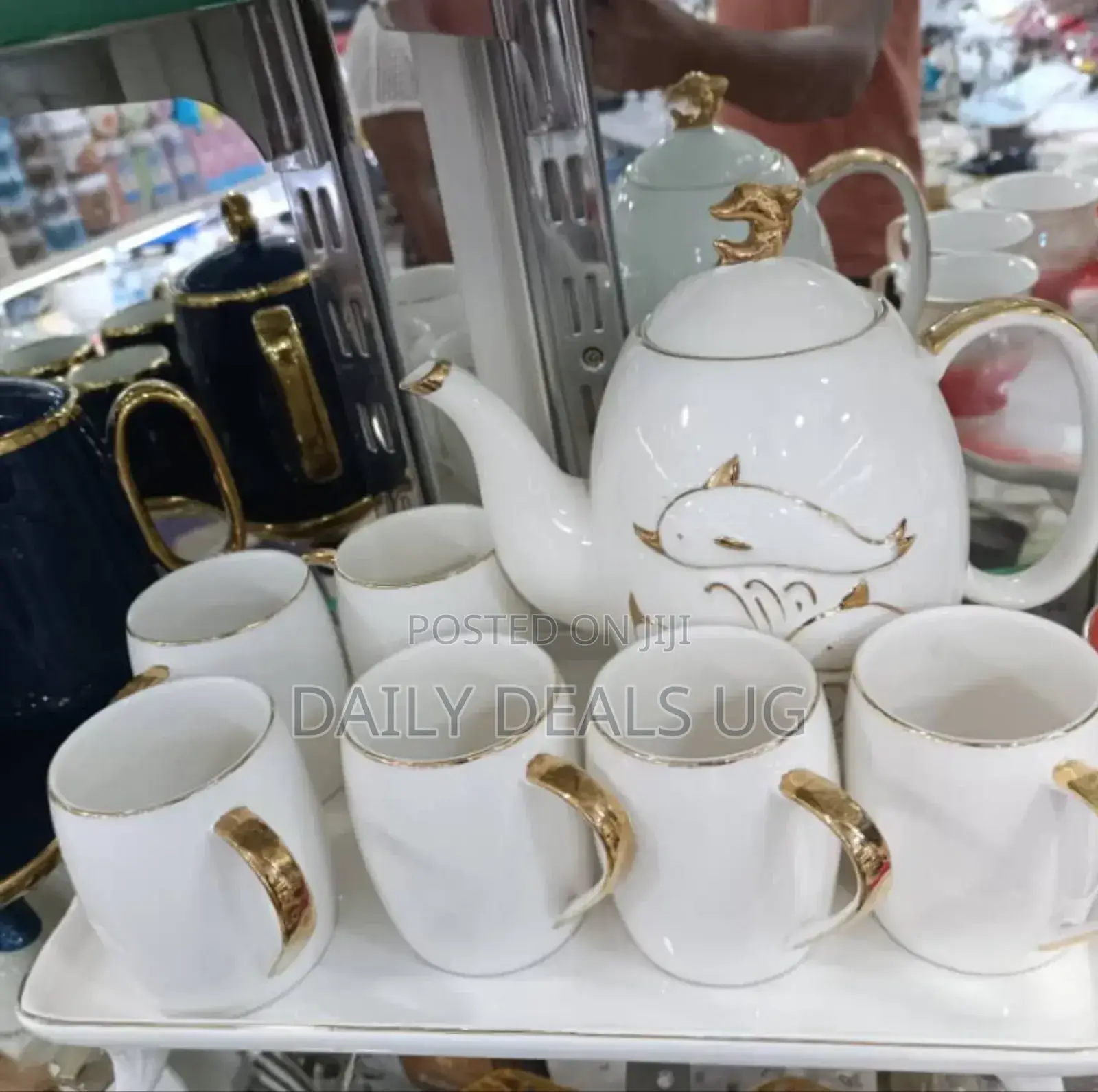 Teapot Set With Tray