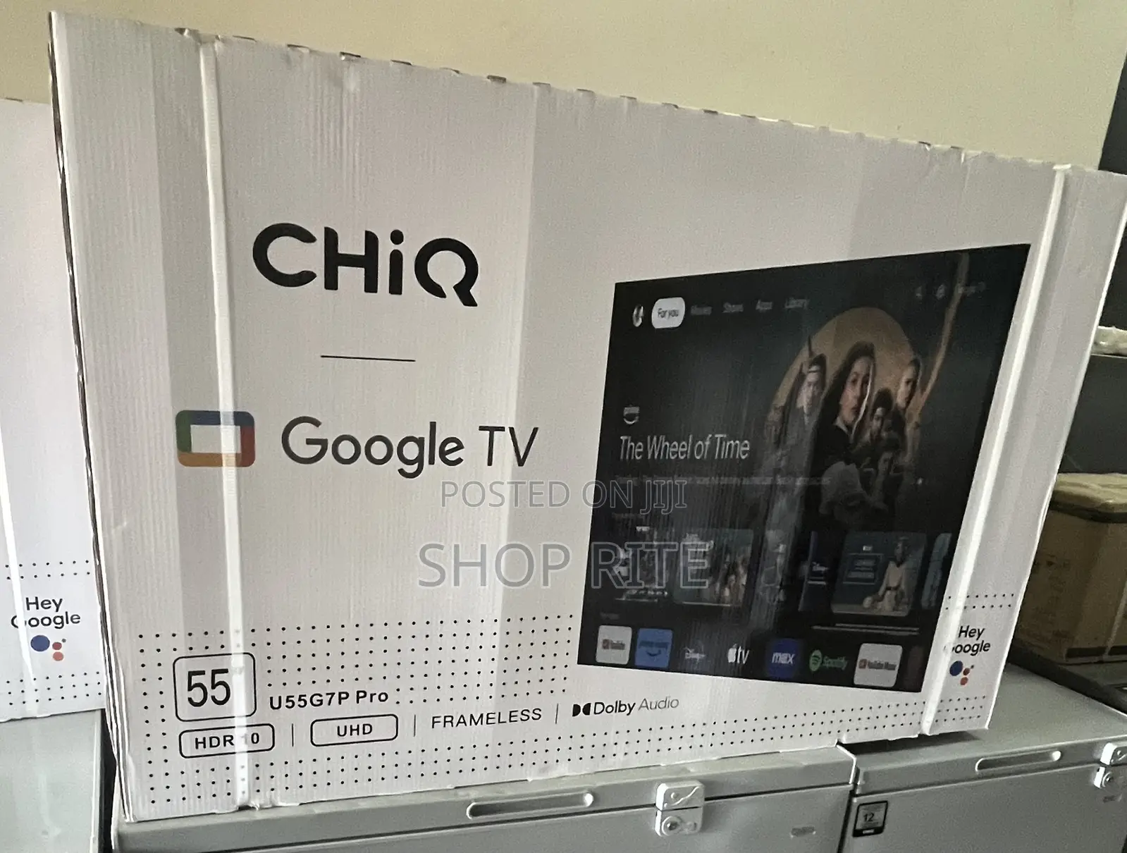 Chiq 55inch Google TVS Original Beyi Powa