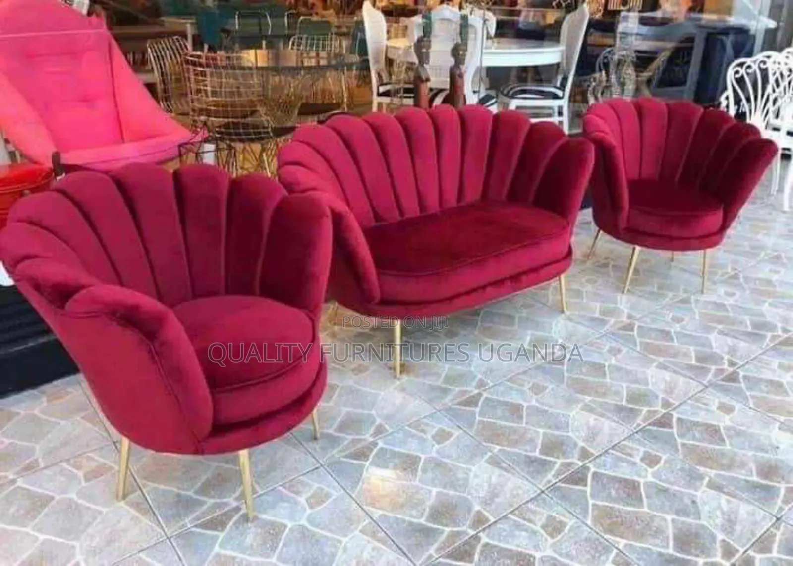 Four Sitter Basket Chairs
