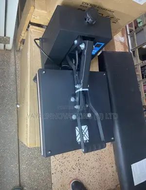 Photo - Heat Press Machine With Non Sticky Silicon Pads