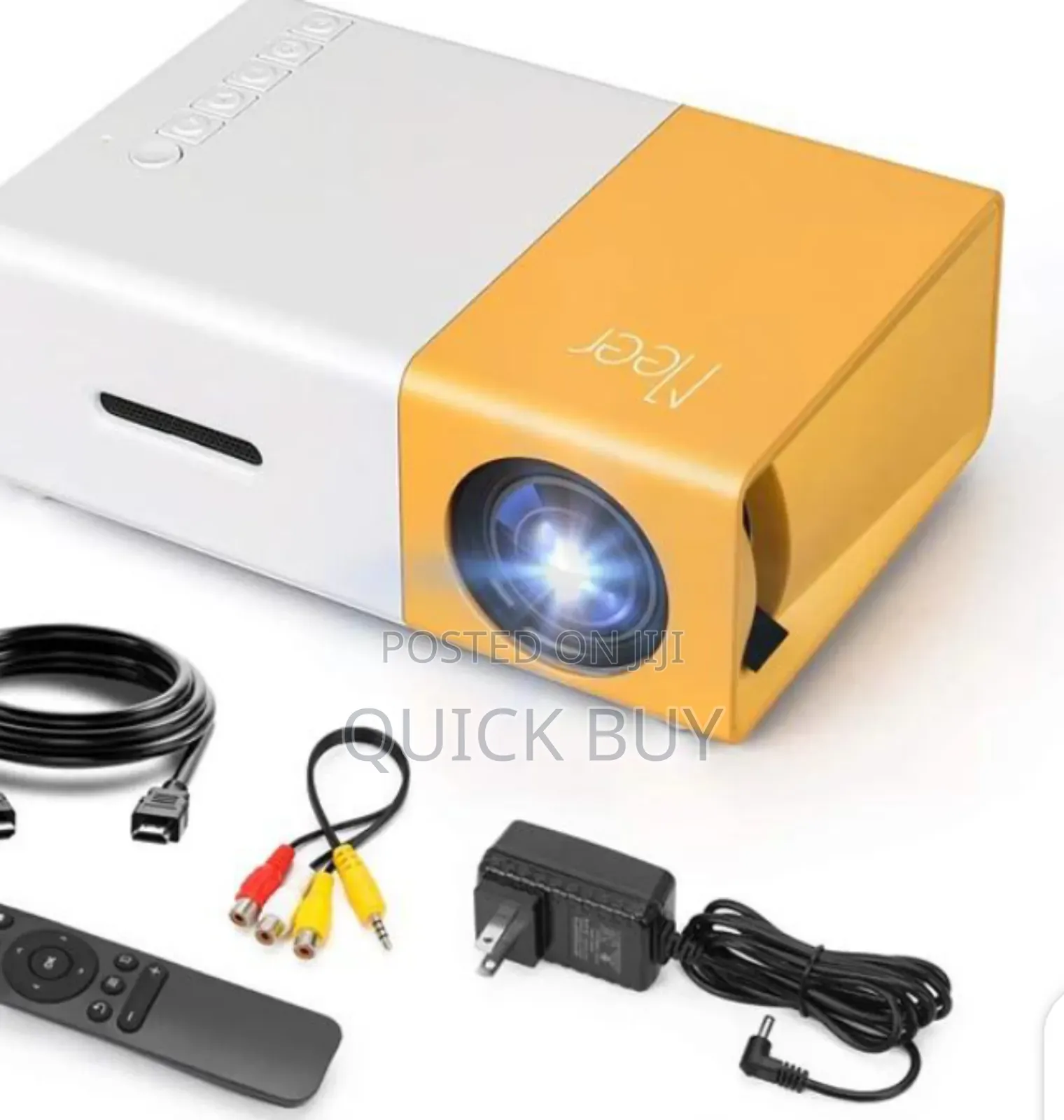 Full HD Compatible Meer - Mini Portable Movie Projector