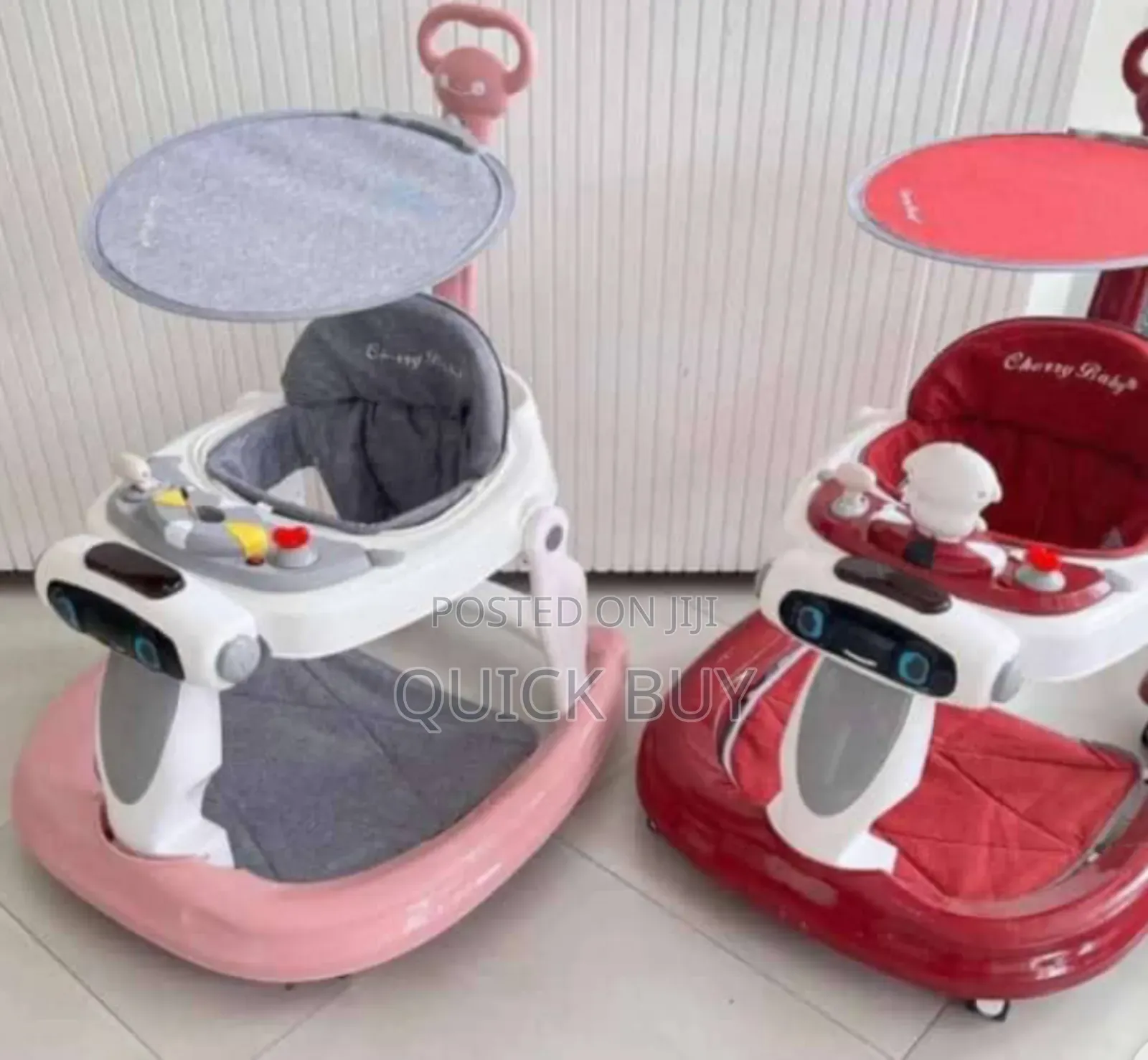 Luxurious 3 in 1 Robust Baby Walker, Anti -Fall Tech
