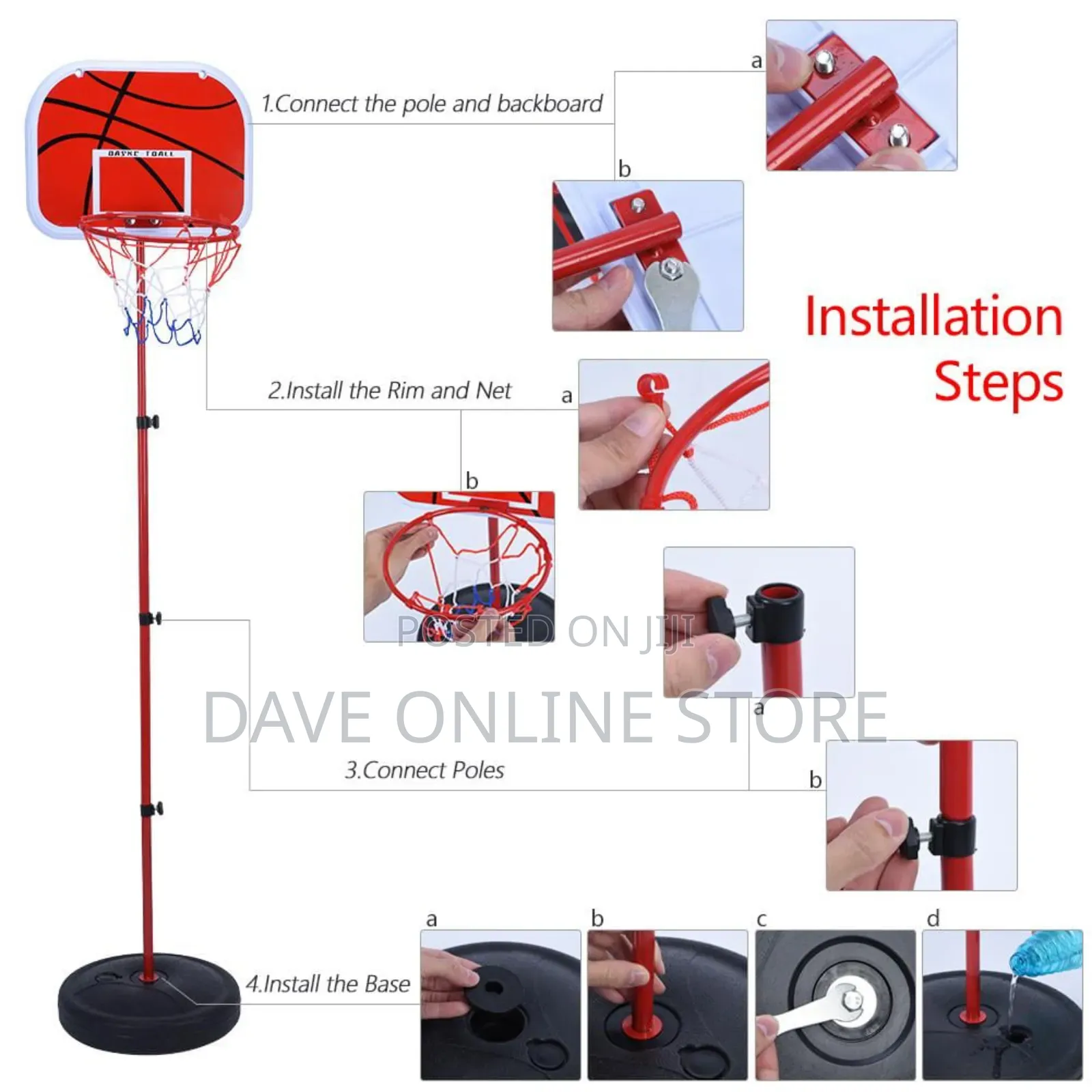 Spptty Kids Basketball Stand