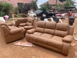 Pure Leather Sofa Set