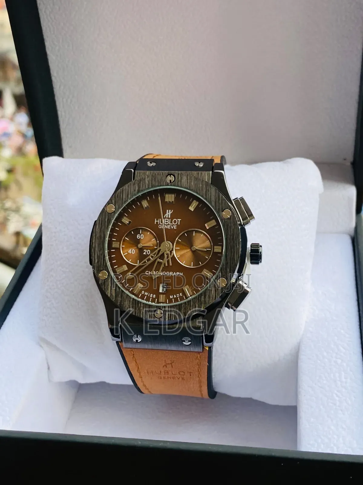 Brown Hublot Watch