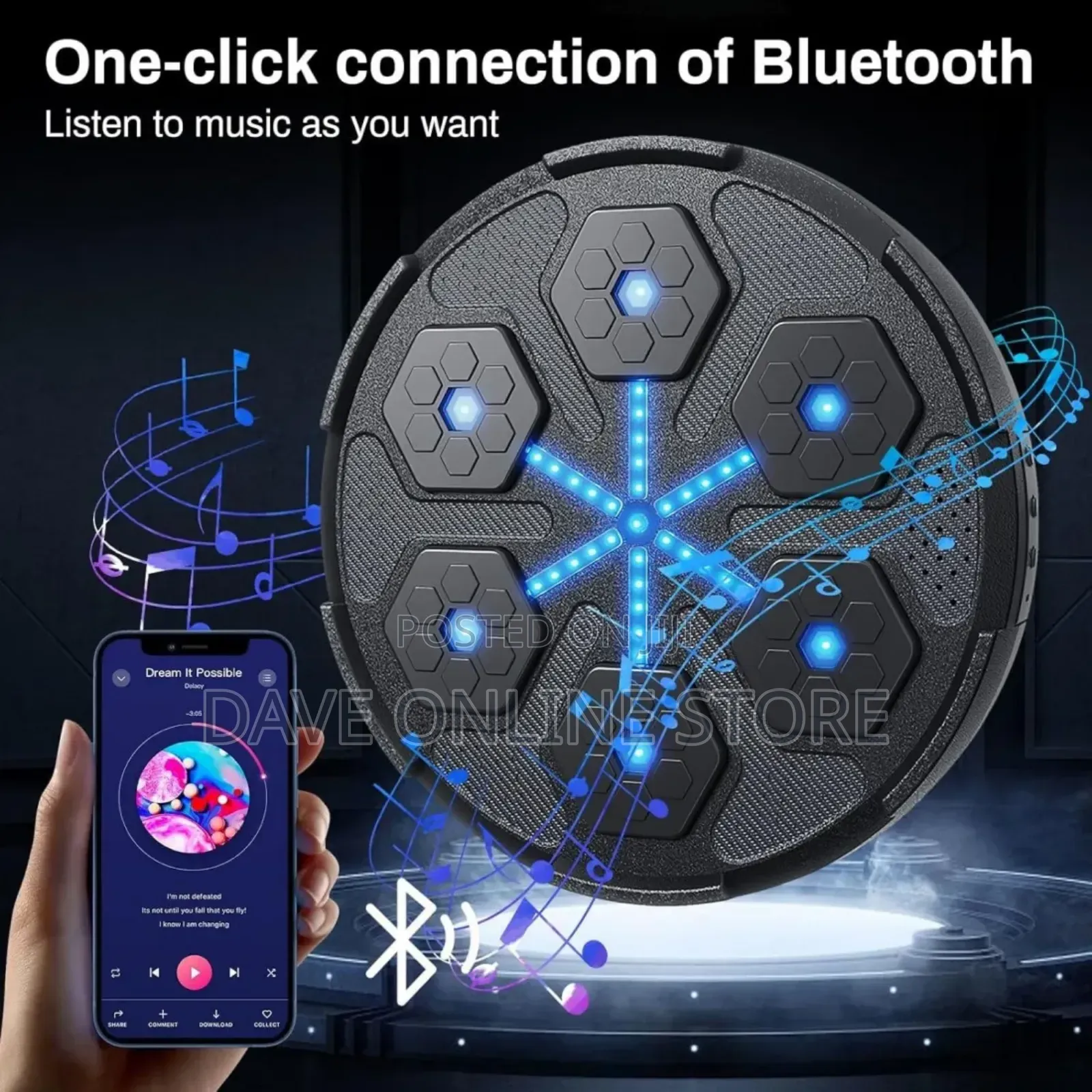 MDHL Smart Music Boxing Machine (Boxing Glove Gift