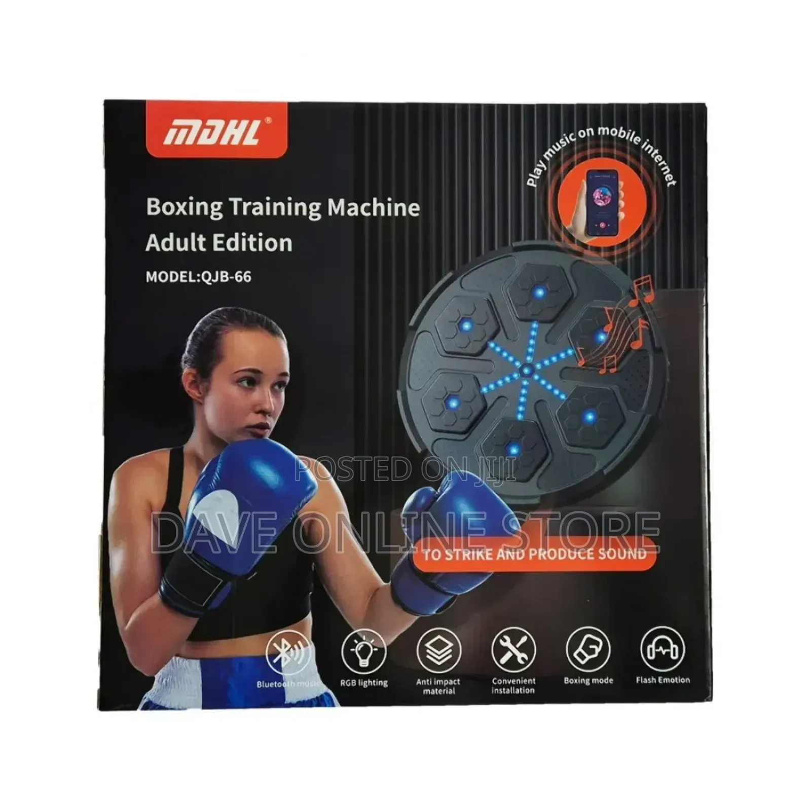 MDHL Smart Music Boxing Machine (Boxing Glove Gift