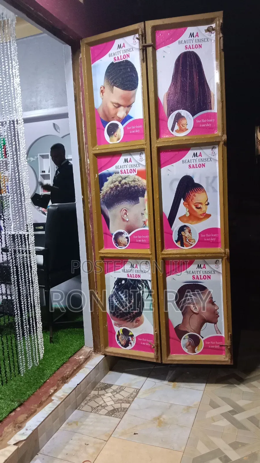 Salon Banners,Stickers and Posters