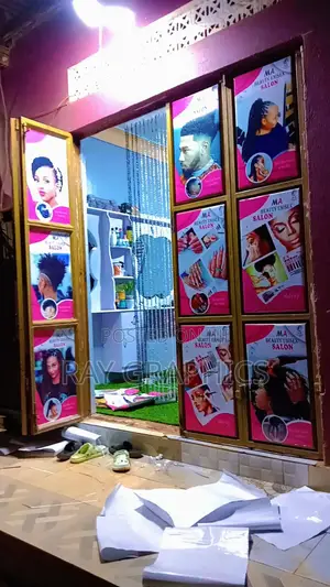 Salon Banners,Stickers and Posters