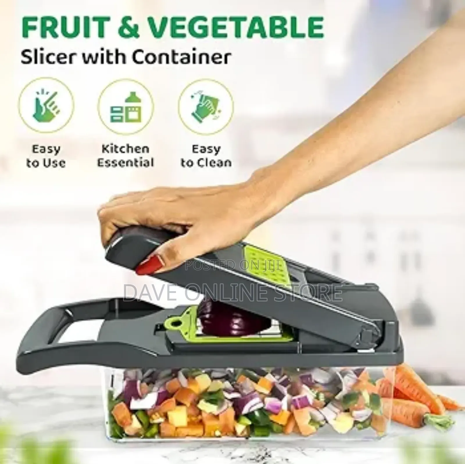 Vegetable Chopper 12 in 1 Multifunctional Food Chopper