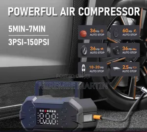 Green Keeper Car Jump Starter, Power Bank Air Compressor