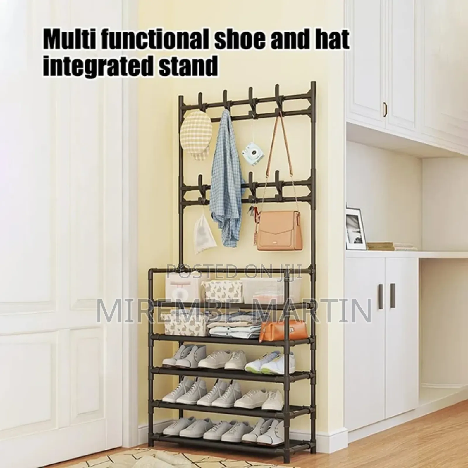 Storage Rack Household Multifunctional Clothes Coat Rack