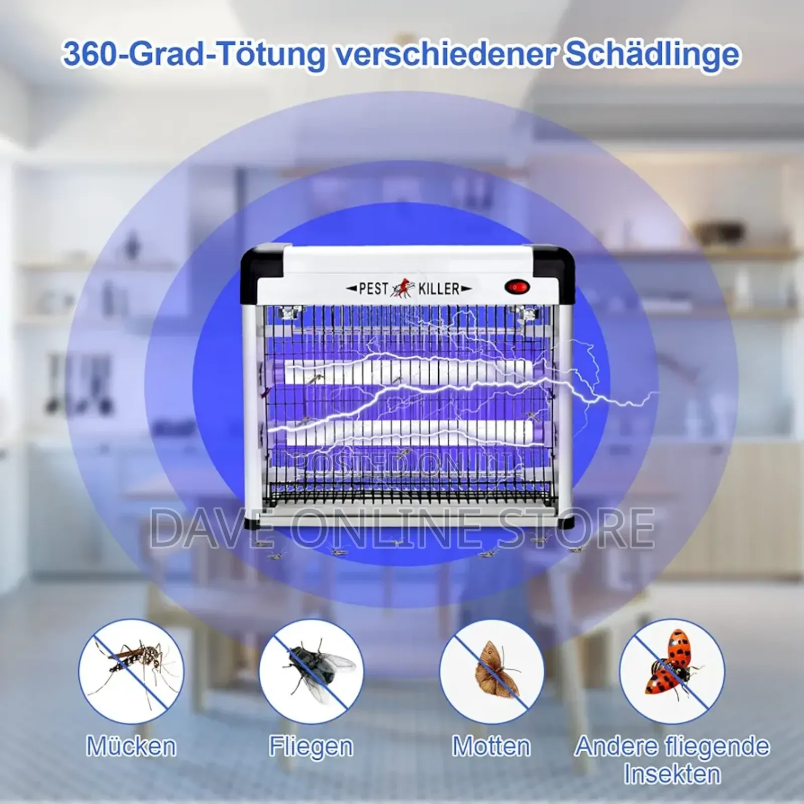 Anti-Mosquito Lamp Insect Killer Electric,