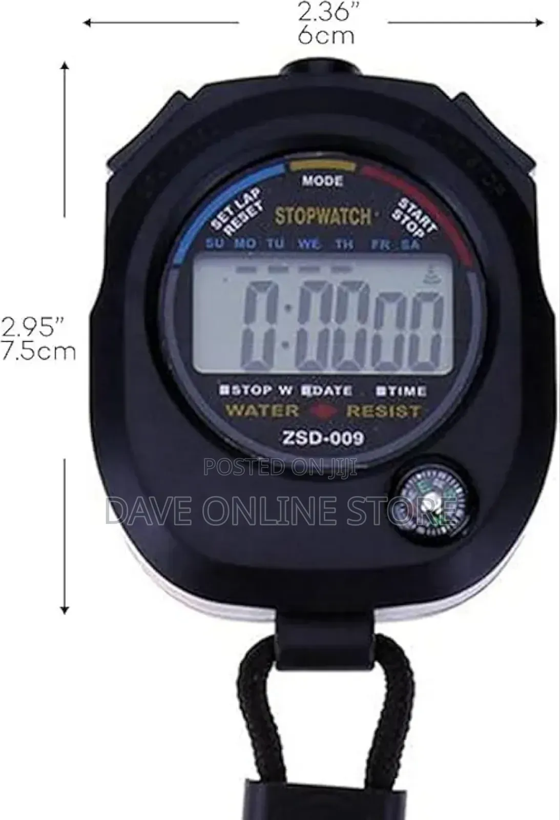 ZSD-009 Digital Waterproof Stop Watch )