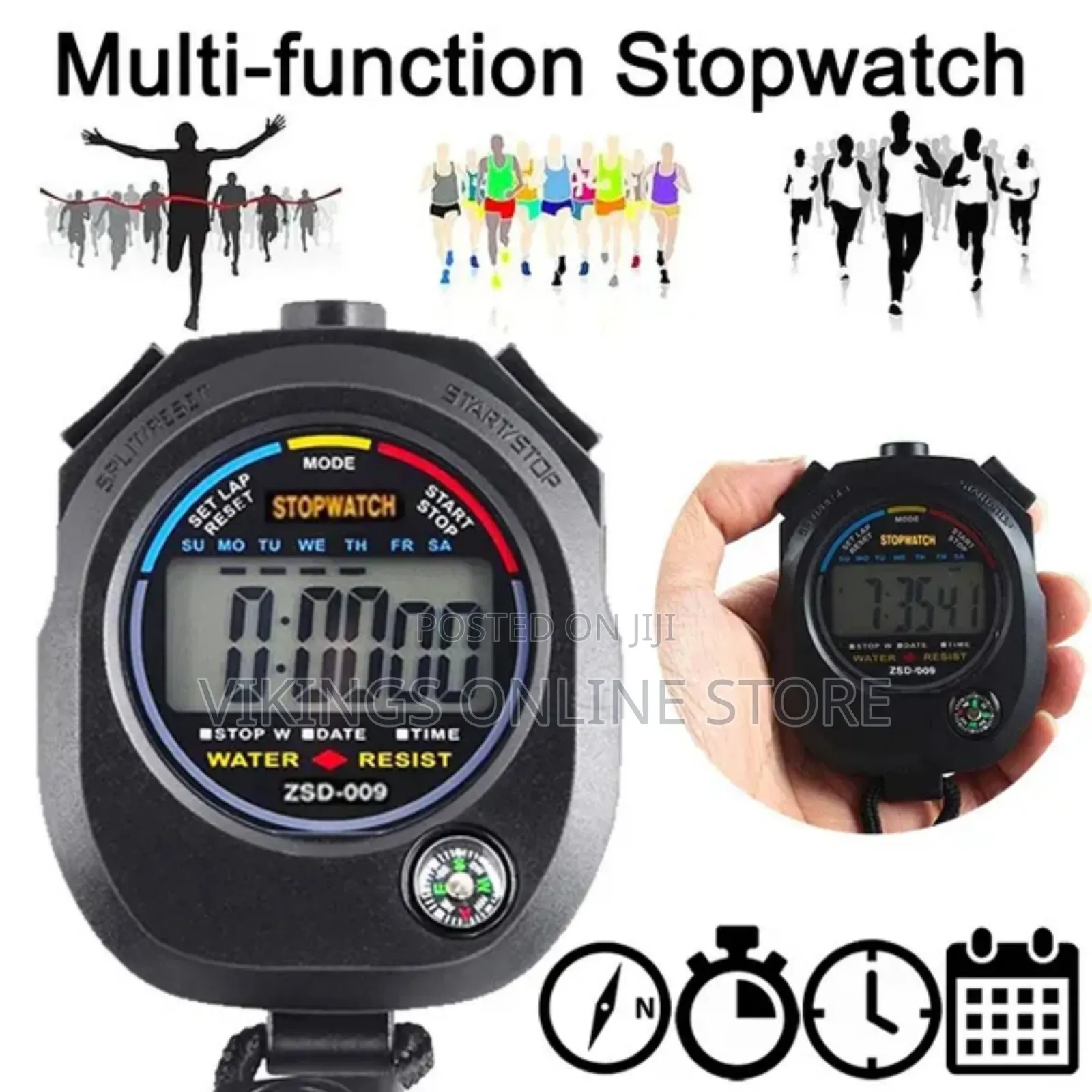 ZSD-009 Portable Handheld Stopwatch/Timer