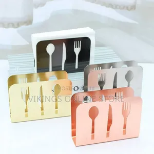Modern Style Stainless Paper Towel Rack With Napkin Holder