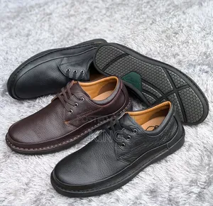 Photo - Formal Mens Clarks Lace Up Casual Leather Shoes