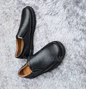 Original Black Clarks Premium Leather Casual Shoes