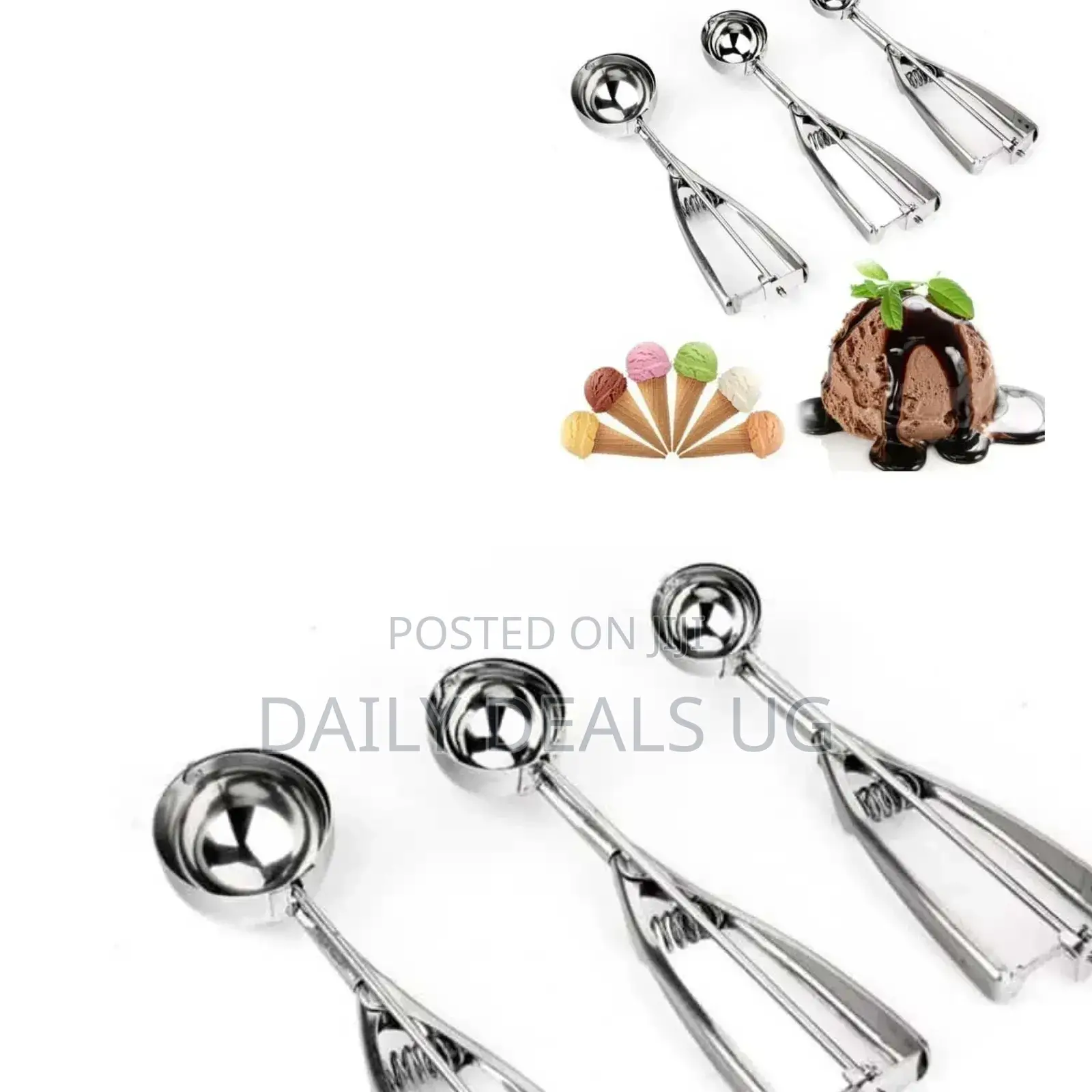 Portable Stainless Ice Cream Scoop