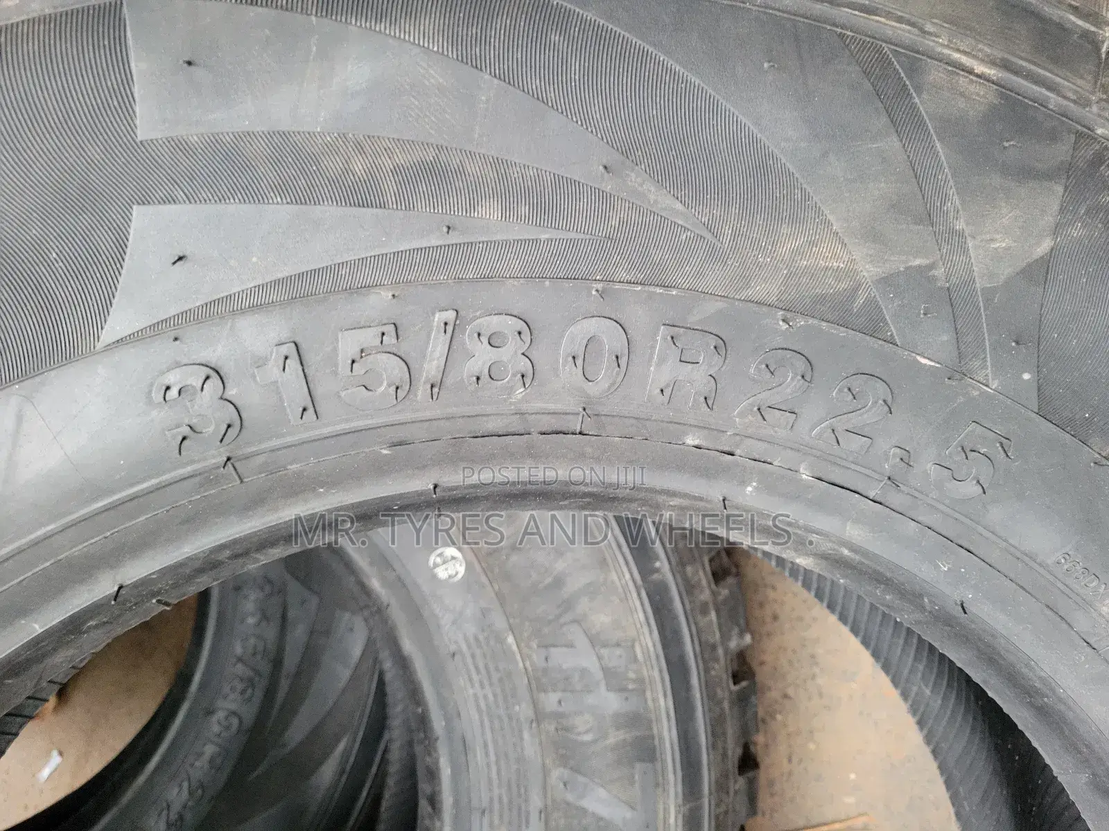 315 80 R22.5 the Real Size U Think We Don't Have .
