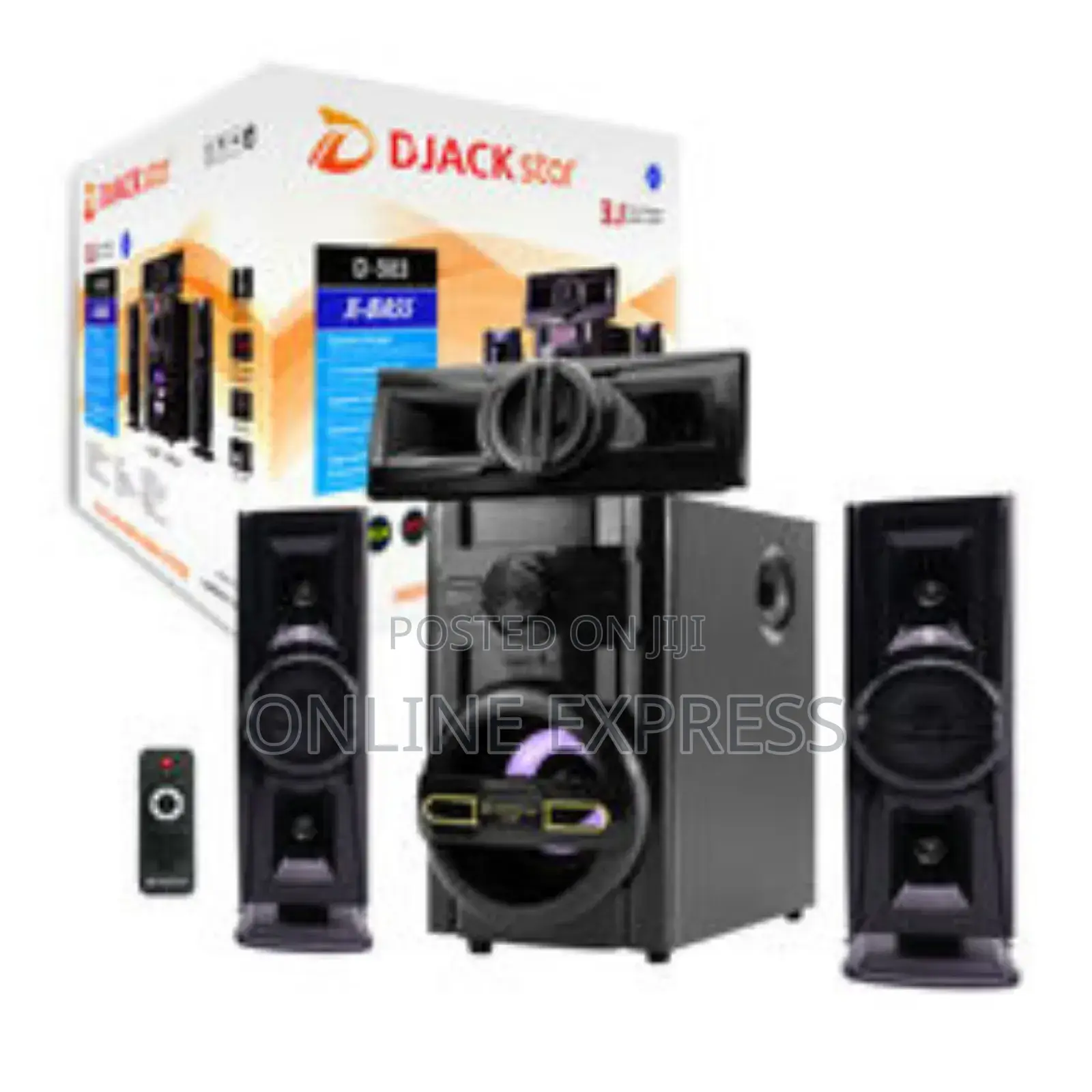 Djack 3.1 Channel Bluetooth Sound System/ Woofer