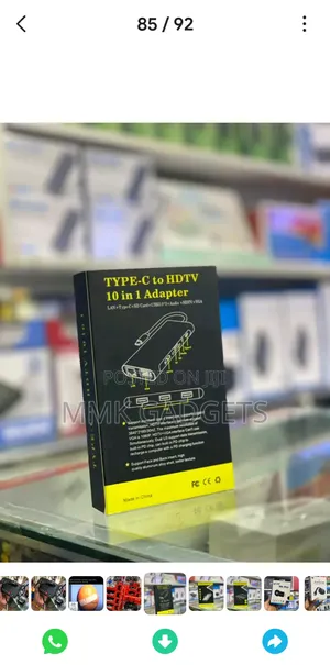 Type C to HDTV 10 in 1