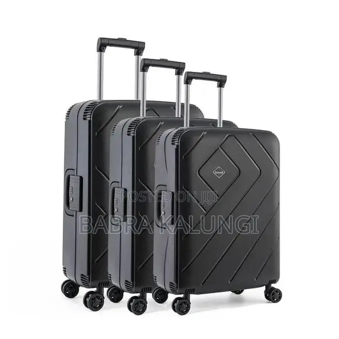 3 Piece of 20/24/28 Inch PP Suitcases Wheel Rolling Luggage