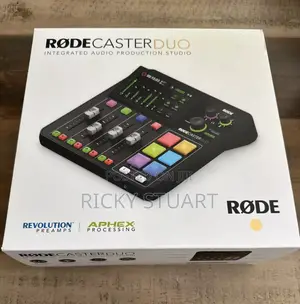 Rodecaster Duo Streaming Mixer Audio Production Studio