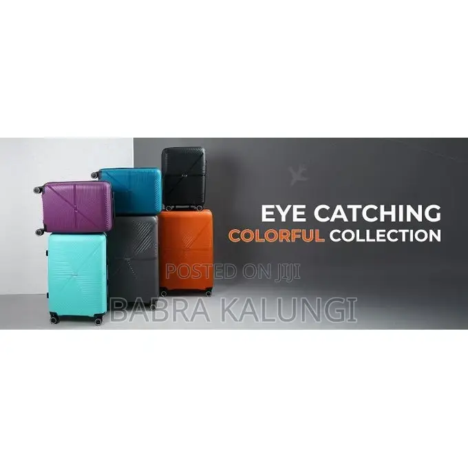 Hard-Sided Polypropylene Check-in Luggage Travel Suitcases