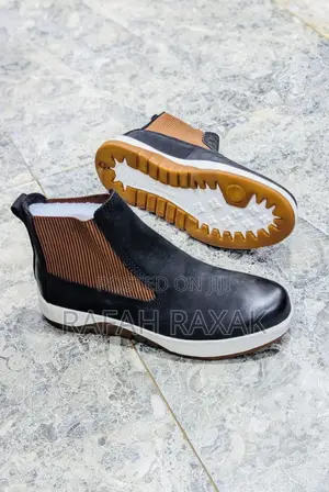 Original Black Timberland Casual Premium Leather Boots