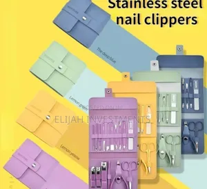 16pcs Manicure Pedicure Clippers Set