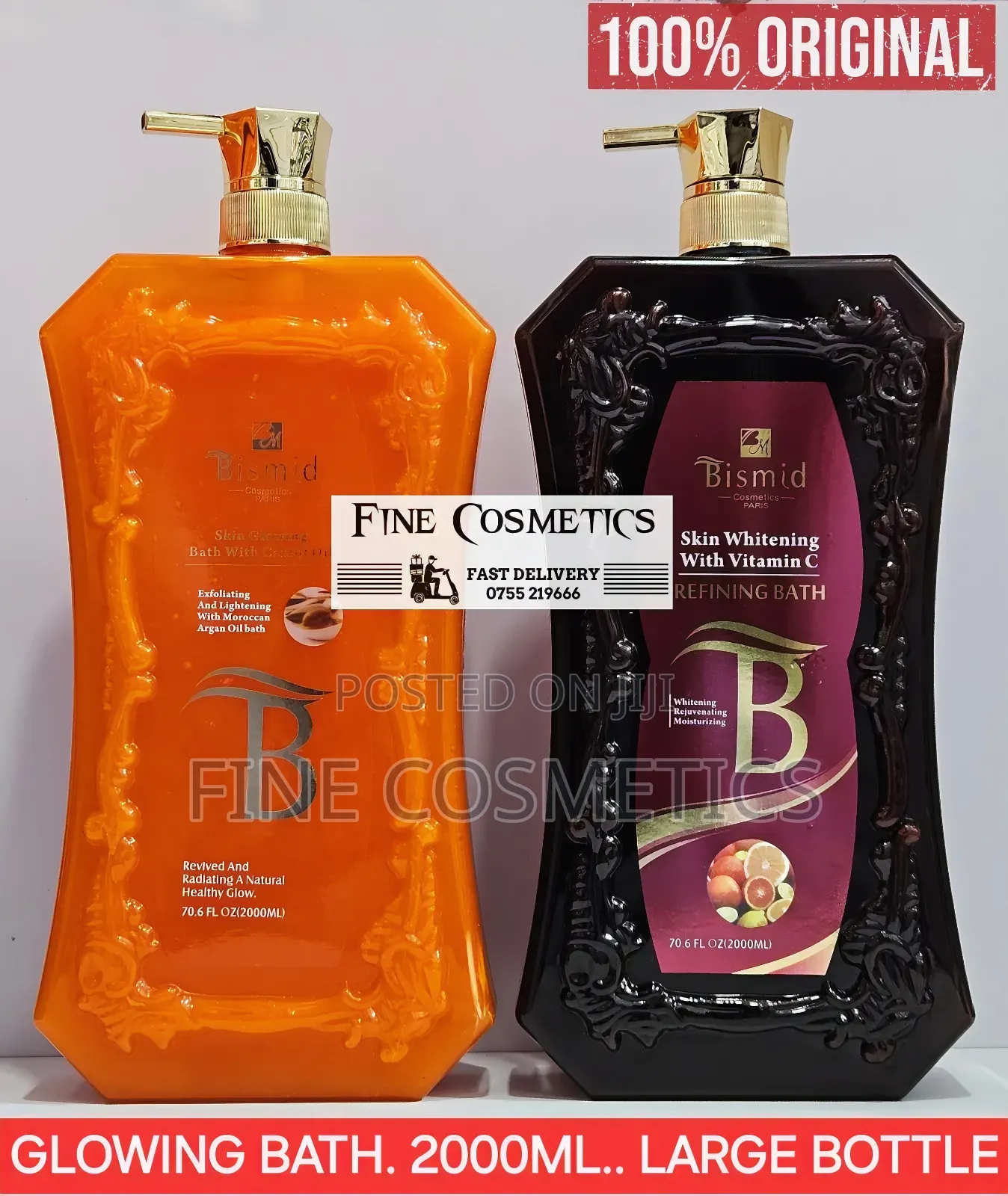 ORIGINAL BISMID | Skin Glowing + Whitening Bath Shower Gel.