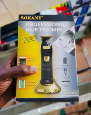 SOKANY Professional Hair Shaver Clipper, Stainless Steel