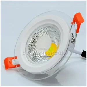 5W LED Spot Light With Glass Frame - White and Warm White