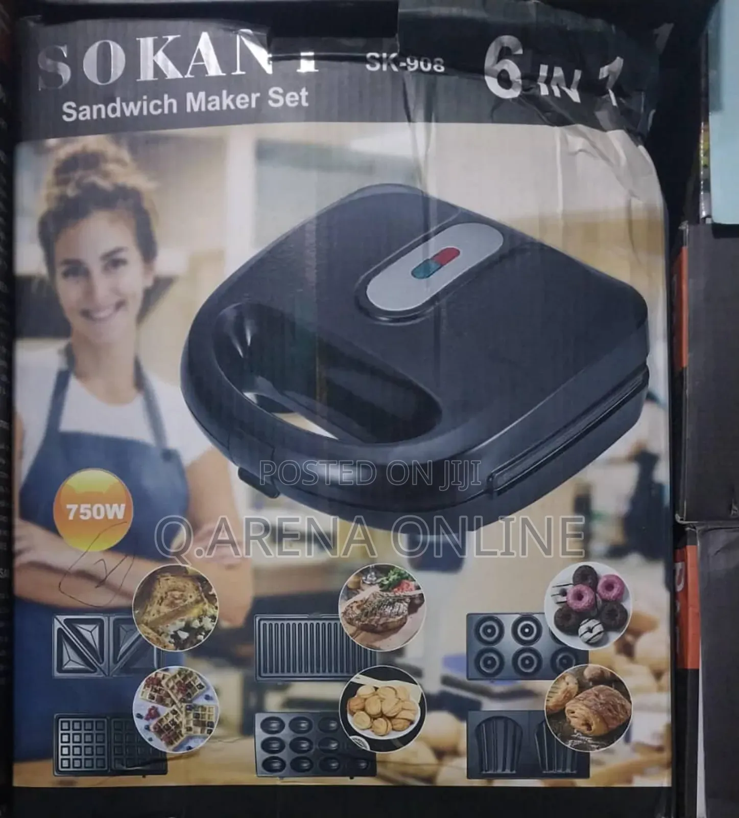 6 in 1 Sandwich Maker